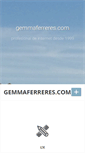 Mobile Screenshot of gemmaferreres.com